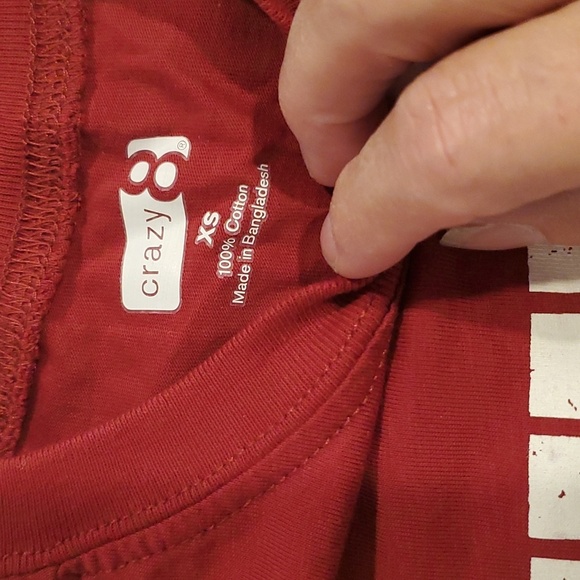 Crazy 8 long sleeve boys tees size XS 4 - Picture 2 of 4